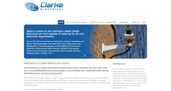 Desktop Screenshot of clarkeelectrical.ie